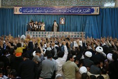 رهبر معظم انقلاب در اجتماع عظیم زائران و مجاوران حرم رضوی رهبر معظم انقلاب در اجتماع عظیم زائران و مجاوران حرم رضوی